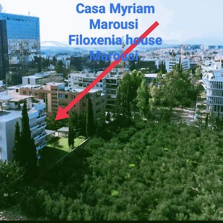 Filoxenia House Marousi -Private Parking- Apartment Athena Bagian luar foto