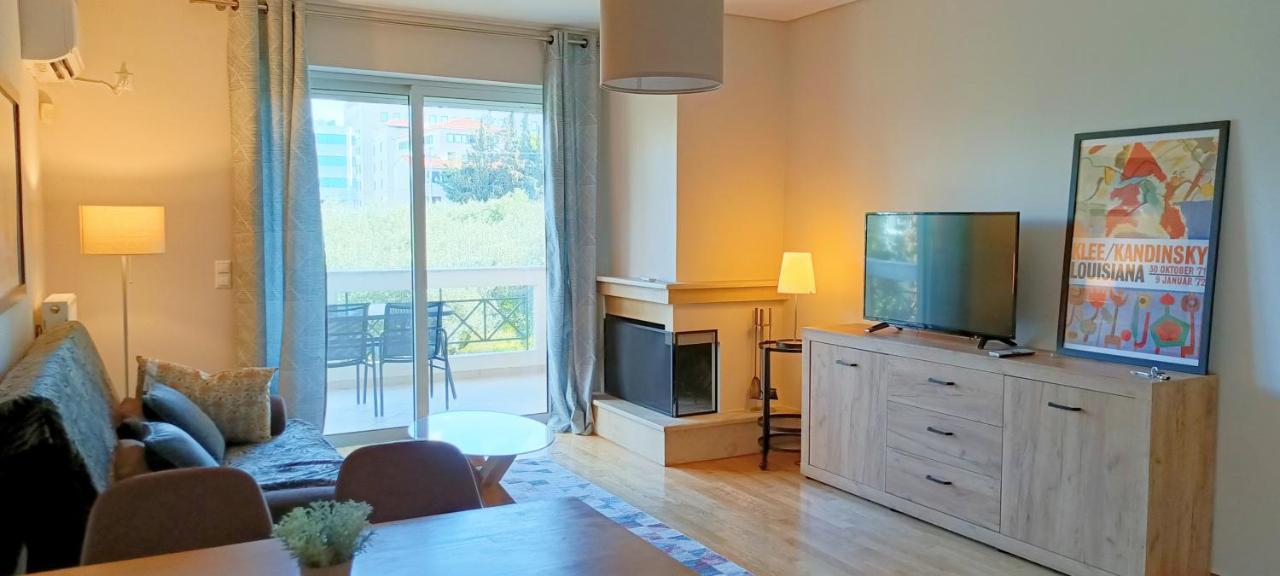 Filoxenia House Marousi -Private Parking- Apartment Athena Bagian luar foto