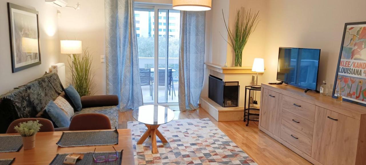 Filoxenia House Marousi -Private Parking- Apartment Athena Bagian luar foto
