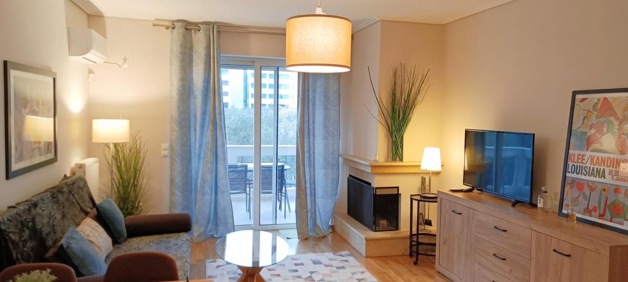 Filoxenia House Marousi -Private Parking- Apartment Athena Bagian luar foto